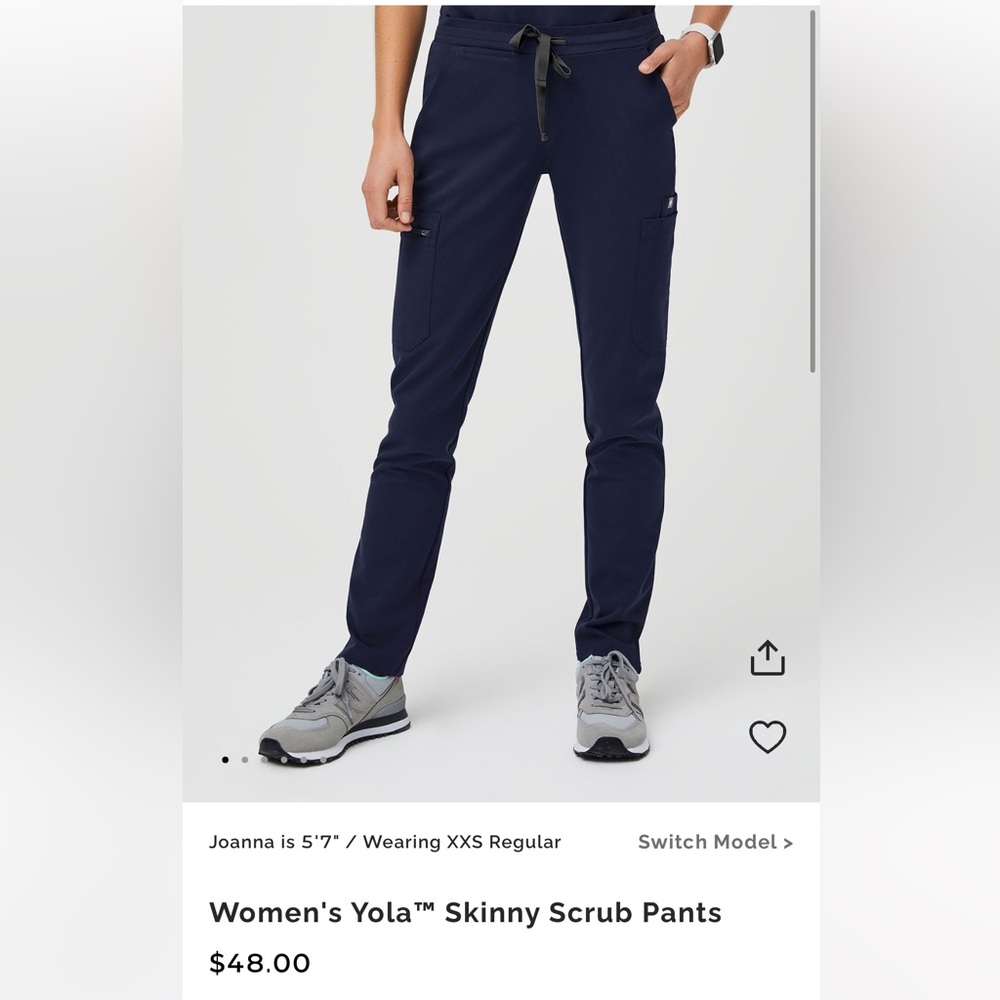 Figs Yola Skinny Scrub Pants (Medium Tall)